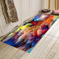 Miniatyrbild 1 av 5: Printed 3D Golvmatta Runner Non-För slip Area Rug Colorful Clouds