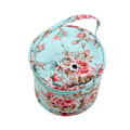 Miniatyrbild 5 av 5: 1/2 Resegarn Förvaringsväska Tote Small Holder Case Present för Flower 14 x 15cm 1Set