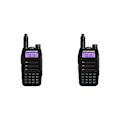Miniatyrbild 4 av 5: 1/2 -16 Way Radio Radio Walkie Vattentät Tvåvägs Tvåvägsradio Black 2Set