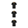 Miniatyrbild 4 av 5: 1/2/3 andningsbart tygspänneficka Slitstark färgfast - Black XXXL 3PCS