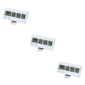 Miniatyrbild 1 av 5: 1/2/3 Elkök För Countdown Timer Hatching Bakning white 4.0x1.9x0.5 Inch 3Set