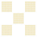 Miniatyrbild 3 av 5: 1/2/3/5 RC Body Shell Clips R Shape för 1/10 RC racingbil gold length 24mm 5Set