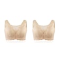 Miniatyrbild 4 av 5: 1/2 Cotton Breast Forms False för Drag Queen Mastectomy Cosplay Complexion 85C 2PCS