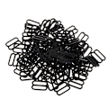 Miniatyrbild 4 av 5: 1/2/3/5 100 st Nylon BH-rem Spännen Sliders Krokar 8 Underkläder 12mm 1Set