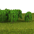Miniatyrbild 4 av 5: 1/2/3 25 st Landskap Landskap Tåg Modell Willow Trees Skala 1 Pc
