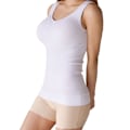 Miniatyrbild 5 av 5: 1/2/3 Damväst Fitness Bröststöd Toppar Andas Skin Color XL 1 Pc