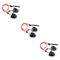 Miniatyrbild 3 av 5: 1/2/3/5 Motståndsband för simning För Armtränare för För Red 30lb 3PCS