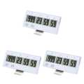 Miniatyrbild 5 av 5: 1/2/3 Elkök För Countdown Timer Hatching Bakning white 4.0x1.9x0.5 Inch 3Set