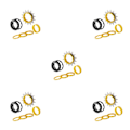 Miniatyrbild 3 av 5: 1/2/3/5 14T Single Speed ​​Svänghjul Adapter Kassett distanser gold 14T 5PCS