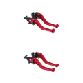 Miniatyrbild 2 av 5: 1/2/5 motorcykel - Multi-speed justerbar prestanda Hållbar red 2PCS