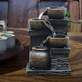 Miniatyrbild 4 av 5: Inomhus vatten fontän sovrum vattenfall bondgård hem däck
