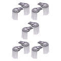 Miniatyrbild 3 av 5: 1/2/3/5 Epaulets tofs axelbrädor Legering för kläder Silver 6.7x11cm 5Set