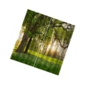 Miniatyrbild 1 av 5: 1/2 Digital Printing 3D Gardindraperier för vardagsrummet i sovrummet Big Tree 1Set