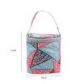 Miniatyrbild 4 av 5: 1/2 Resegarn Förvaringsväska Tote Small Holder Case Present för Geometric 14 x 15cm 1Set
