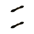 Miniatyrbild 4 av 5: 2/3/5 Läderhorn Toggle Buttons Trench Duffle Coat Fästelement black 2Set