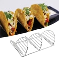 Miniatyrbild 4 av 5: 1/2/3 Tacohållare Stativ Håll hårt eller mjukt Tacos Food Grade för Holds 3 12x12cm 1Set
