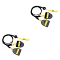 Miniatyrbild 2 av 5: 1/2/3/5 Motståndsband för simning För Armtränare för För Black 60lb 2PCS
