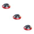 Miniatyrbild 4 av 5: 1/2/3/5 Metal Car Air Freshener Solar Powered Automatic red 3Set
