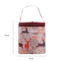 Miniatyrbild 5 av 5: 1/2 Resegarn Förvaringsväska Tote Small Holder Case Present för Deer 14 x 15cm 1Set