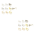 Miniatyrbild 3 av 5: 1/2 10 stycken Clip-on örhängekonverterare med Easy Open Loop för 2Set
