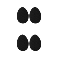 Miniatyrbild 2 av 5: 1/2/3/5 Non För Slip Shoe Pads Självhäftande gummi för hög Round Head Black 2Set