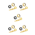 Miniatyrbild 2 av 5: 1/2/3/5 14T Single Speed ​​Svänghjul Adapter Kassett distanser gold 14T 5PCS