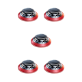 Miniatyrbild 2 av 5: 1/2/3/5 Metal Car Air Freshener Solar Powered Automatic red 5Set