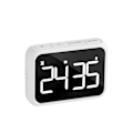 Miniatyrbild 4 av 5: 1/2/3/5 ABS Justerbar Volym Väckarklocka Med Radio - LED Stor White 501 5PCS