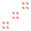 Miniatyrbild 1 av 5: 1/2/3/5 4 stycken plastisolator för högströmssäkring bred red60A 8*4CM,4pcs 3PCS