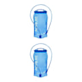 Miniatyrbild 1 av 5: 1/2 Utomhuscamping Vandring Klättring Cykling Vattenblåsa Blue 1.5L 35x17cm 2PCS