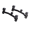 Miniatyrbilde 4 av 8: 2 stk RC metall dragstang kobling akselmontert fast sete for MN MN90 1/12 RC crawler oppgraderingsdeler Svart