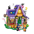 Miniatyrbild 2 av 8: Mini House Building Kit Rolig pedagogisk mini tegel Halloween leksaker för pojkar Flickor