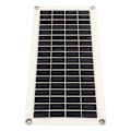 Miniatyrbillede 4 af 8: Solpanel 10W polykrystallinsk silicium Dobbelt USB-udgang til motorcykler Båd Traktor Trailer Lastbil Plæneklipper RV 10A Controller