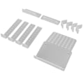 Miniatyrbild 3 av 8: Transparent Turtle Basking Platform Akryl Justerbar Suspension Multipurpose Aquatic Basking Platform för Reptile S