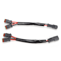 Miniatyrbilde 3 av 8: 2 stk LED arbeidslys stikkontakt ledningsnett 2-leder 2-pin hann til hunn universal for bil