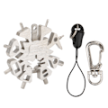 Miniatyrbilde 6 av 8: 21-i-1 Snowflake Wrench Spanner Multifunksjonsverktøy for piler