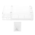 Miniatyrbillede 2 af 8: ABS Beskyttelsesetui Cover Frostmat Transparent Etui Komponent til Raspberry Pi 3B 3B+