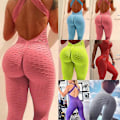 Miniatyrbilde 4 av 4: Yoga Fitness Scrunch Butt Kryssrygg Body White S-XXXL