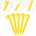Pikkukuva 4 / 5: Kestävä Spiral-telttapulkit - 20 kpl leirintäalueille, markiiseille ja teltoille