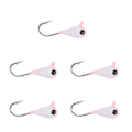 Miniatyrbillede 4 af 8: 5 stk Vinterisfiske Jigs Kit Isfiskekroge Lås til Bas, Abborre, Crappie 3mm