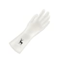 Miniatyrbild 4 av 8: Återanvändbara köksstädhandskar PVC förtjockade diskhandskar Halksäkra hushållshandskar 2# S(9cm / 3.54in)
