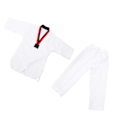 Miniatyrbillede 8 af 8: Bomuld Taekwondo Træningsuniform - Stribet model M