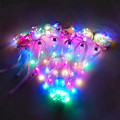 Miniatyrbillede 4 af 8: Børne LED Glow Wand Lys Op LED Fairy Stick Legetøj Prinsesse Wand Glow Sticks Fødselsdagsfest Favør Hjerteform