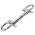 Miniatyrbillede 3 af 8: Dykning i rustfrit stål med dobbelte ender Snap Clips Double Eye Bolt Snap Hooks Spænde