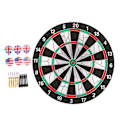 Miniatyrbild 1 av 8: Dubbelsidig flockande darttavla Dart Set Target Game för KTV Leisure Entertainment