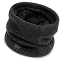 Miniatyrbild 4 av 8: Warm Loop Scarf Dubbellager Mjuk Förtjockad Elastisk Plysch Foder Stickad Vinter Scarf för Herr Dam