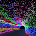 Miniatyrbillede 6 af 8: 10M LED Fe-lysstreng Batteridrevet Kobbertrådslampe Vandafvisende Juledekoration