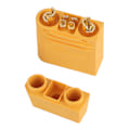 Miniatyrbilde 1 av 8: AS120 Hane Pluggkontakt Motstandsadapter Plugg for RC Modell FPV Racing Drone Lipo Batteri Multirotordeler
