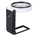 Miniatyrbillede 4 af 8: LED-forstørrelsesglas ABS Håndholdt forstørrelsesglas Foldbar HD-linse til observation og reparation af elektroniske komponenter TH-7018BD