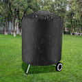 Miniatyrbild 3 av 8: Vattentät BBQ-överdrag Grill Gasgrill-överdrag Utomhus Heavy Duty-skydd 70*70*70 cm (svart)